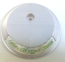 VTG 1985 Mattel Doll Display Replacement Stand Base Happy Holidays Barbie