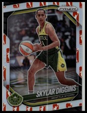 2025 Panini Prizm WNBA #123 Skylar Diggins WNBA Logo Prizms