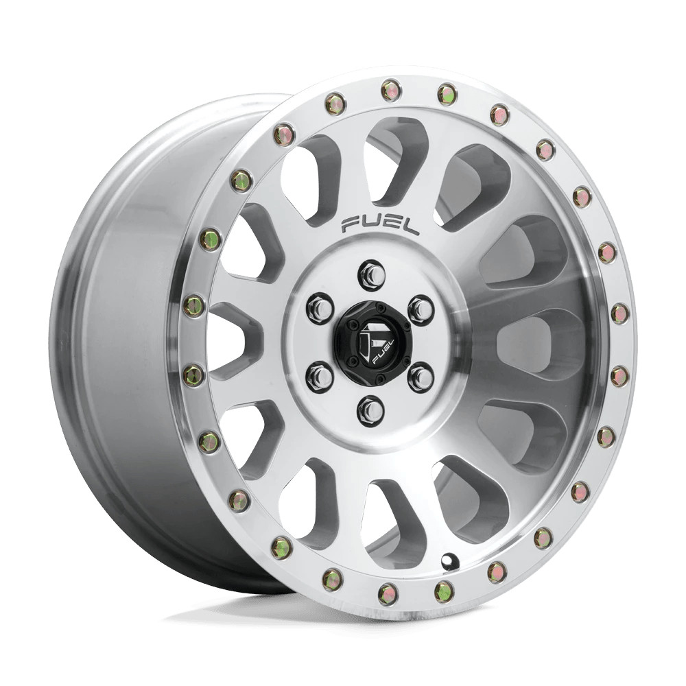 17X8.5 Fuel 1PC D647 VECTOR MACHINED Wheels 6X139.7 Set of 4