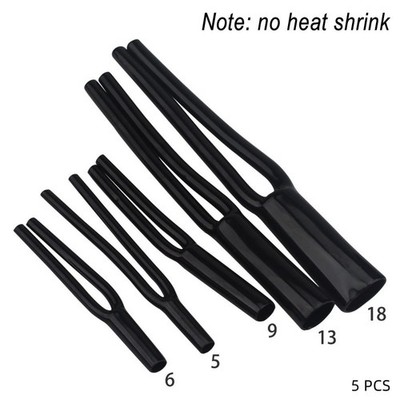 5 Stück Lautsprecherkabel Hose PVC Hülle für Audio und Signalkabel Schutz