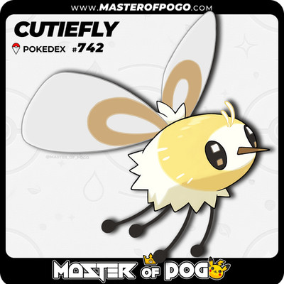   TRADE - Complete POKEDEX   | #742 - CUTIEFLY · Pokémon GO