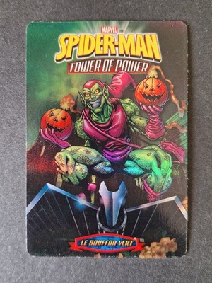 Der grüne Narr Marvel Karte M 012 SpiderMan Tower of Power 2007 Französisch