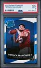 2017 PANINI DONRUSS #327 PATRICK MAHOMES II ROOKIE RC PSA 9