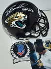 TONY BOSELLI SIGNED VSR4 CUSTOM MASK MINI HELMET JAX JAGUARS HOF 2022 BECKETT