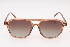 WMP Hayden Copper Aviator Polarized Sunglasses 53-17-143