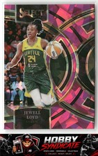 2024 Panini Select WNBA #142 Jewell Loyd Prizms Pink Ice