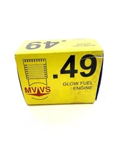 NIB MVVS .49 R/c Model Airplane Engine Green Head NEW M7