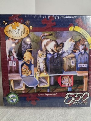 Serendipity 550 Piece Puzzle Great Expectations Bryan Moon Sealed