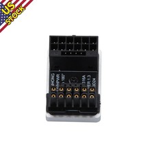 Female to Male Turning Connector Power Adapter Elbow For PCIe5.0 Graphics Card.