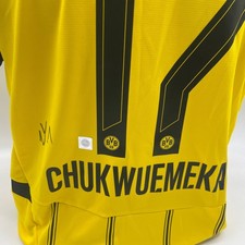 Borussia Dortmund Trikot Carney Chukwuemeka signiert BVB Puma L