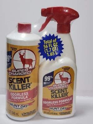 Wildlife Research Scent Killer Spray Hunting Odor Eliminator (Total of 56oz)
