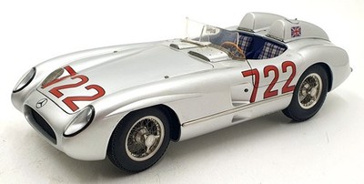 CMC 1/18 scale Diecast M-066 Mercedes Benz 300 SLR W196S Mille Miglia Sieger 55