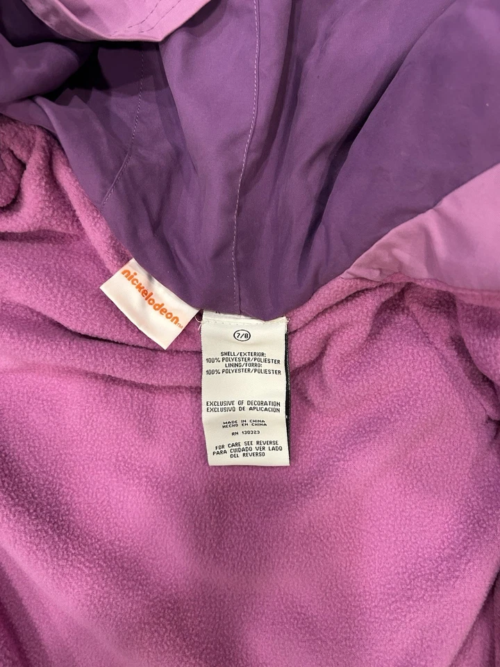 Abrigo DORA the Explorer Niñas 7/8 Chaqueta Cachorro Tiempo de Juego Perfecto Foto 4 de 4