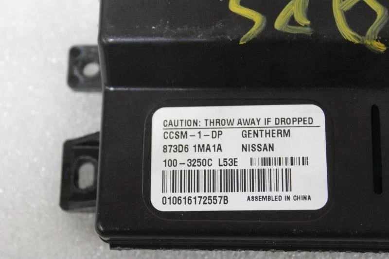 2014 2015 2016 2017 INFINITI Q70 LEFT FRONT SEAT CONTROL MODULE 873D61MA1A - Image 4 of 4