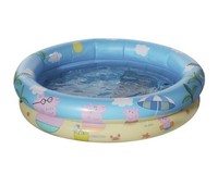 Planschbecken Happy People Peppa Pig 3-Ring-Pool Ø 74 X 18 Cm