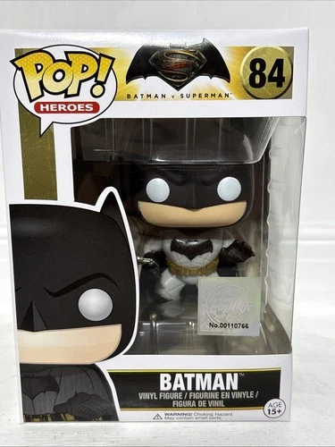 Funko Pop Heroes Batman v Superman: Batman #84 w/Protector