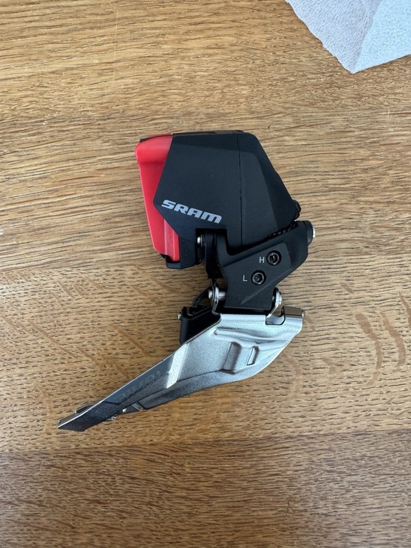 SRAM Rival AXS 2x12 Speed Wireless Front Derailleur - Black