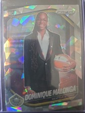 Dominique Malonga 2025 Panini Prizm WNBA Rookie Variation Ice Prizm RC #144