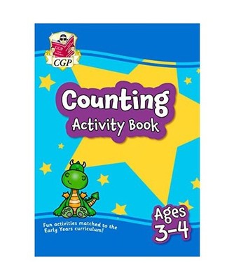 Counting Activity Book for Ages 3-4 [Preschool] 