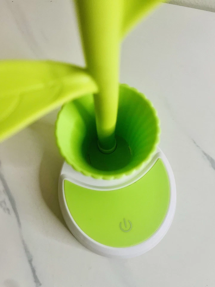 Lámpara de Escritorio Uniwit Girasol Lámpara de Mesa Verde Foto 4 de 4