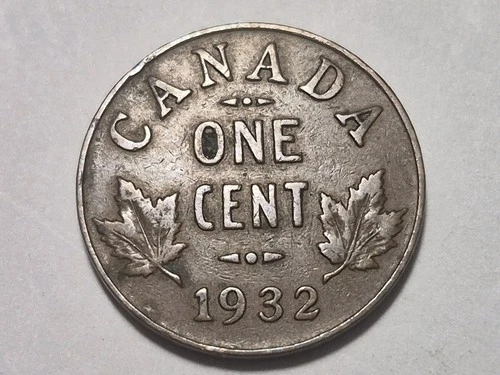 1932 Canada Small Cent — photo from another recent sale