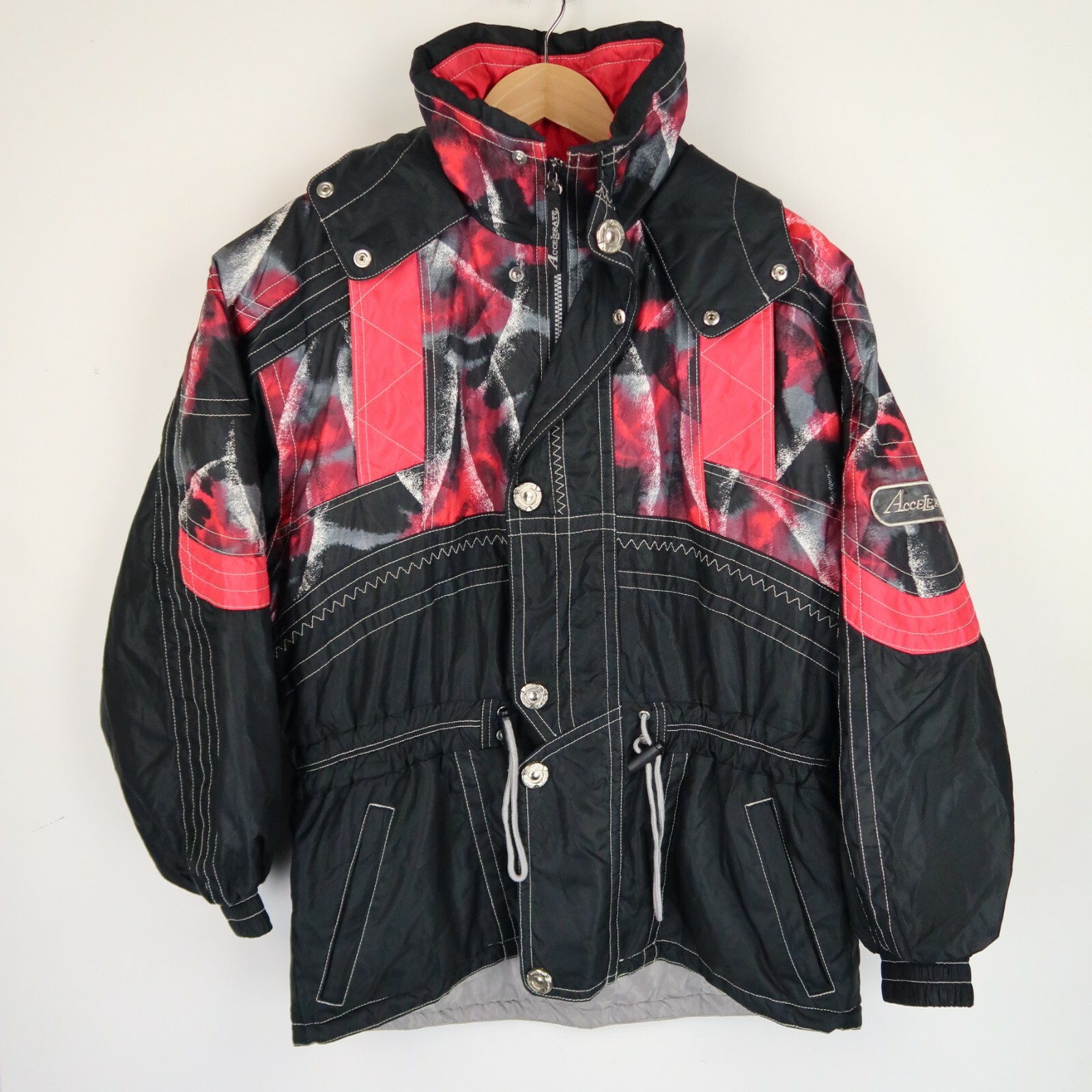 Vintage 90s Neon Ski Snowboard Jacket Coat Medium Size G1788