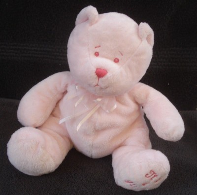 Baby Ganz Pink ''It's a Girl'' Bear 9'' EUC
