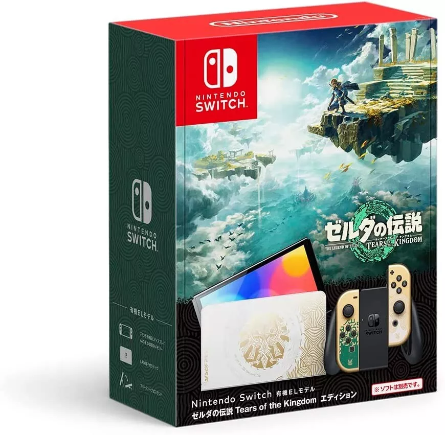 Nintendo Switch OLED Console- The Legend of Zelda : Tears of the