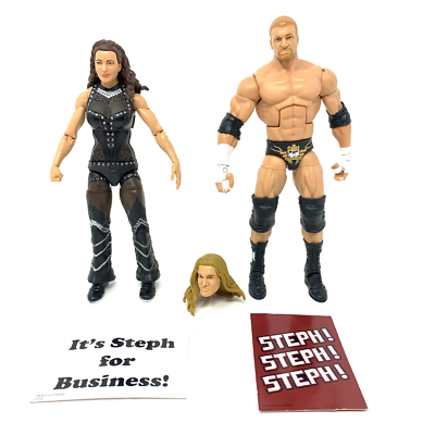 WWE Triple H & Stephanie McMahon Elite Collection Wrestling