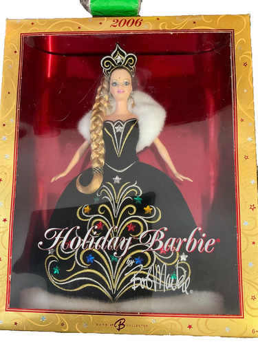 2006 Holiday Barbie Doll Designed By Bob Mackie Collectors Edition J0949 Sealed