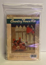 Wash Days Wood Craft Kit Country Washboard Country Fence NIP