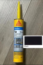  1 Sikaflex 1a Polyurethane Construction Sealant Caulk, Black, In Date