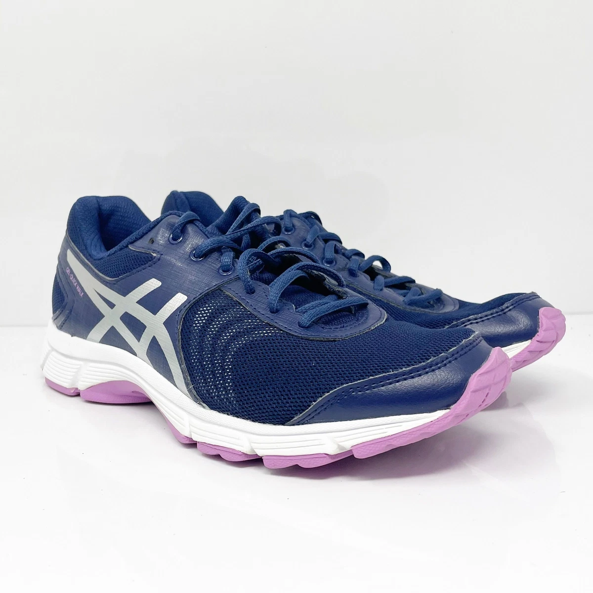 Asics Womens Gel Quickwalk 3 Q750N Blue Running Shoes Sneakers