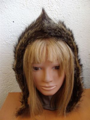 MINT RACCOON FUR HOOD HAT CAP WOMEN WOMAN SIZE S MINT RACCOON FUR HOOD HAT CAP WOMEN WOMAN SIZE S | eBay main image 4