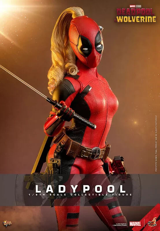 New Hot Toys MMS747 Lady Deadpool 1/6 From Deadpool