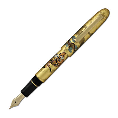 Platinum Kanazawa-Haku Fountain Pen in Matsu-Tora Medium Point- NEW in box