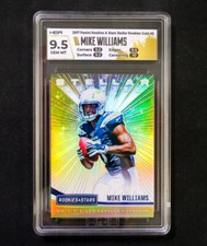 2017 Panini Rookies & Stars - Mike Williams - Rookie Gold Prizm SSP /10 HGA 9.5