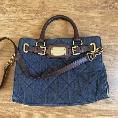 michael kors denim handbag | eBay
