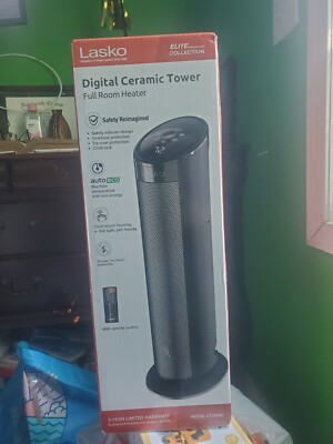 Lasko Ceramic Tower Heater with Remote Control CT22495