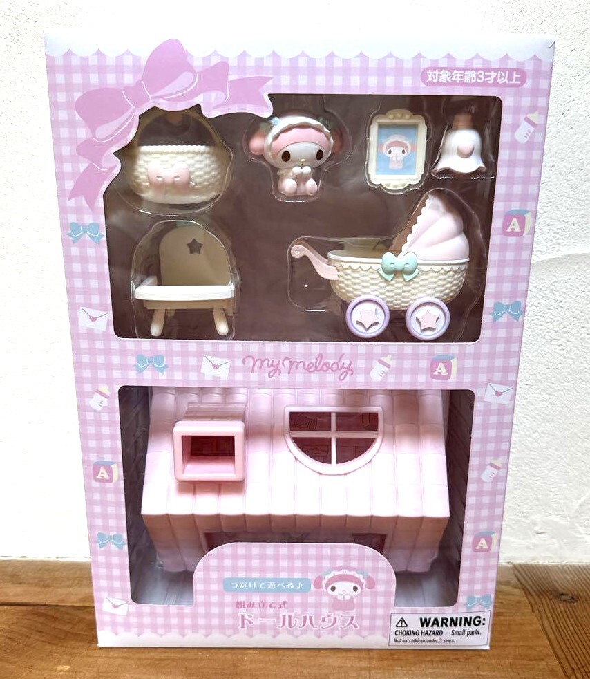 Sanrio My Melody DIY Dollhouse Assembly kit Approx. 6.3