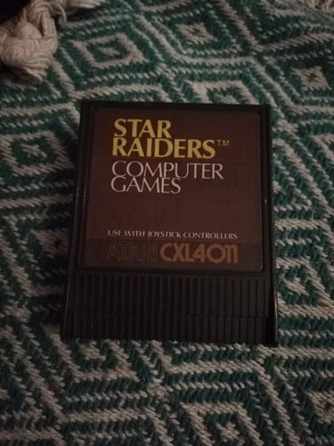 Star Raiders Atari 400/800/XL/XE/XEGS game cartridge- tested good condition --