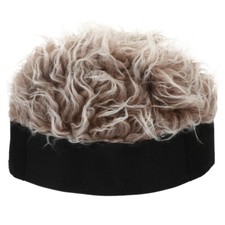 1PC Artificial Wig Hat Short Hair Wig Cap Adjustable Party Hat Fashion Headpiece