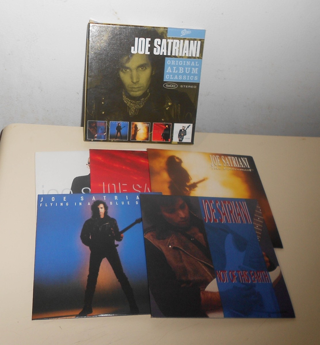 Joe Satriani Original Album Classics 5 CD Box Set | eBay