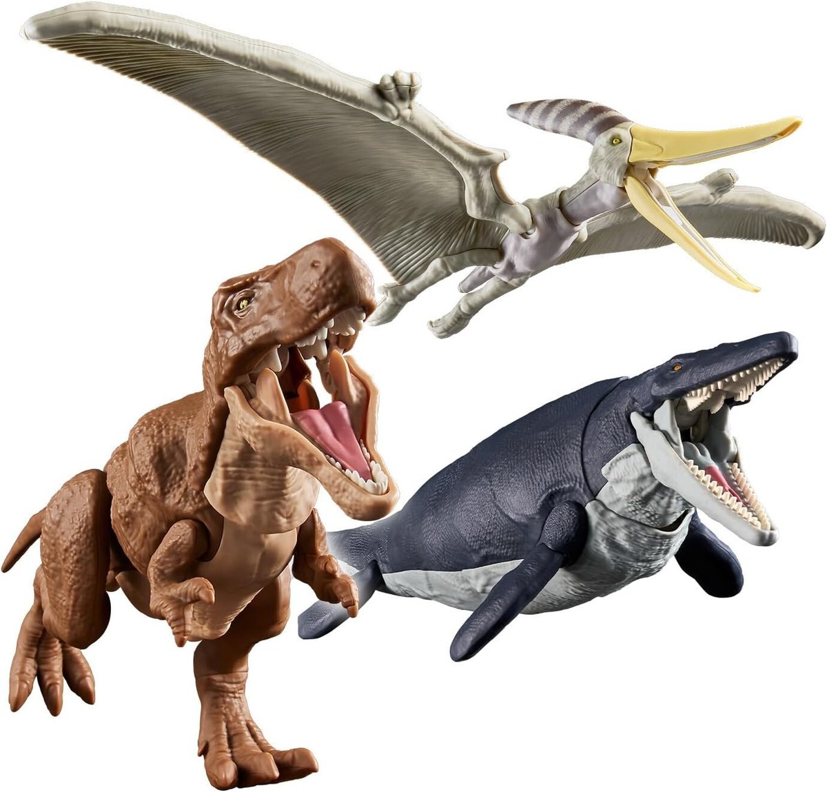 BANDAI PLANNOSAURUS Land & Sea & Sky Dinosaurs Set Model Kit w