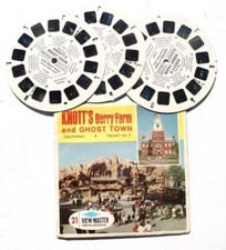 Vintage GAF Viewmaster Reels A235 Knott's Berry Farm and Ghost Town A236