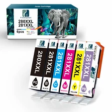 PGI-280XXL CLI-281XXL Printer Ink for Canon Pixma TS6320 TS6120 TS9520 TR8500