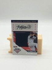 2019 Panini USA Stars & Stripes #USA-AC Mason Feole Autograph Memorabilia Card