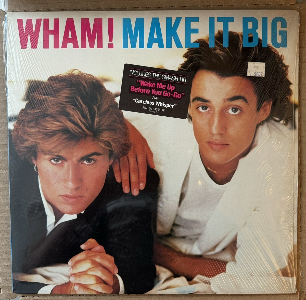 Wham LP Make It Big LP Vinyl Record 1984 Vinyl Album Original