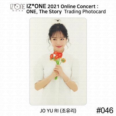 ive ユジン トレカ everline IZ*ONE 2021 One The Story Online Concert Trading card