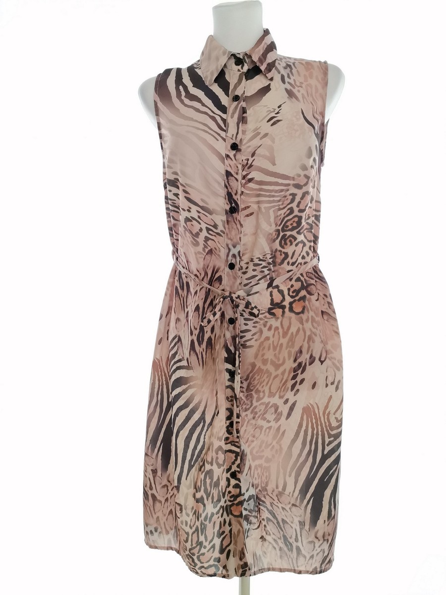 Sleeveless Lipsy Tunic Dress Lipsy Blue Denim Sleeveless Frill Hem